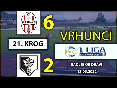 VRHUNCI: RADLJE - PECA (6:2) | 1. Članske lige MNZM , 21. krog, 13.05.2022 |