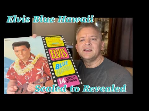 Elvis’ Blue Hawaii LP, Sealed to Revealed!!