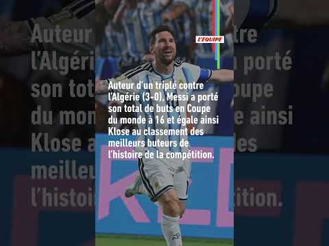 ⚽ Un Messi record, Haaland rodé mais craintif avant les Bleus... Le récap' de la nuit #coupedumonde