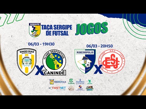 TAÇA SERGIPE DE FUTSAL 2023 - AO VIVO FASTNETPLAY