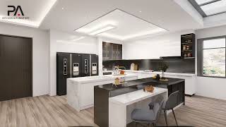 Elegant Modern Grey Kitchen Tour Luxe Design and Smart Storage Solutions