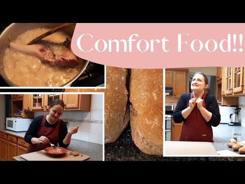 Potato Soup & Wheat Bread ~ A Simple & Cheap Victorian Fall Comfort Food Recipe!