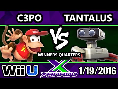 S@X 133 - VGBC | Tantalus (R.O.B.) Vs. C3PO (Diddy) SSB4 Winners Quarters - Smash Wii U - Smash 4