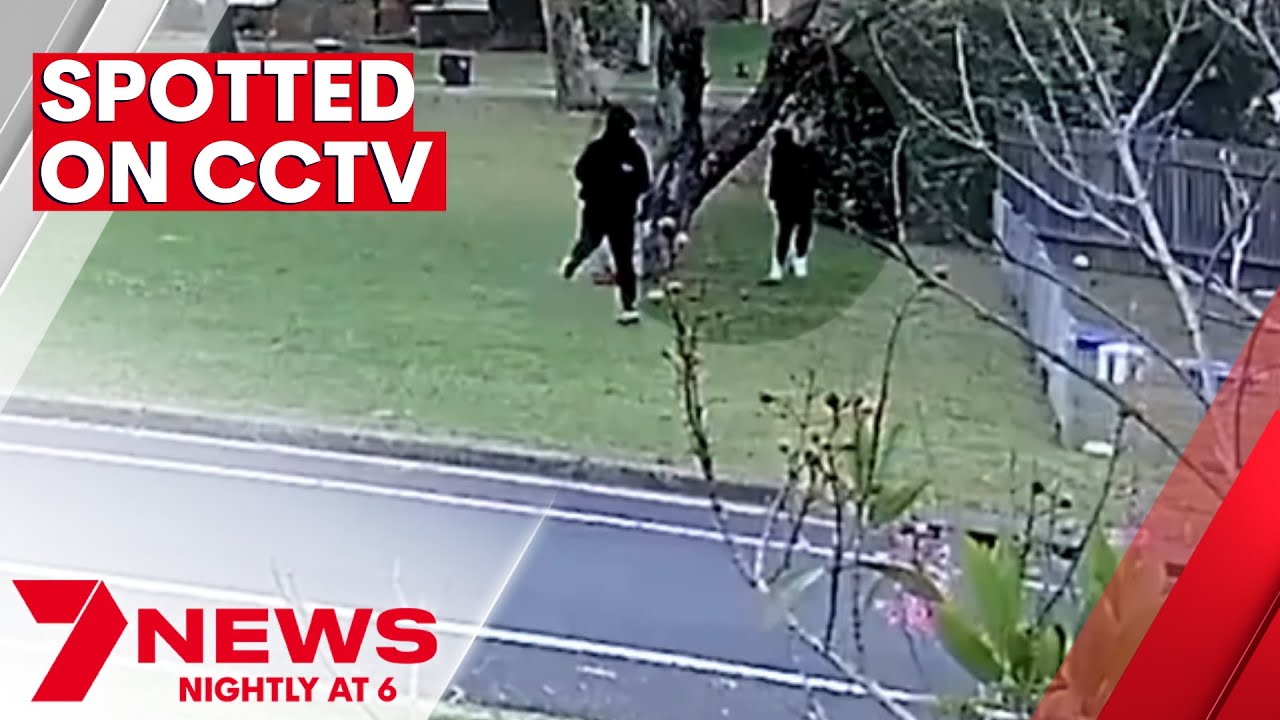 Yagoona CCTV released by police involved in Sydney murder investigations | 7NEWS