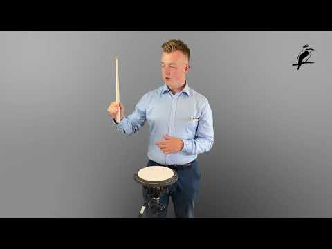 Basics - 1 - Holding the Sticks and basic rudiments - Beginners snare drum