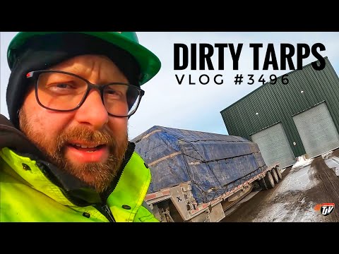 #3496 | DIRTY TARPS | My Trucking Life | 02/22/2026