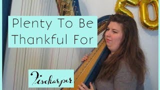 Plenty To Be Thankful For - IRVING BERLIN - harp cover