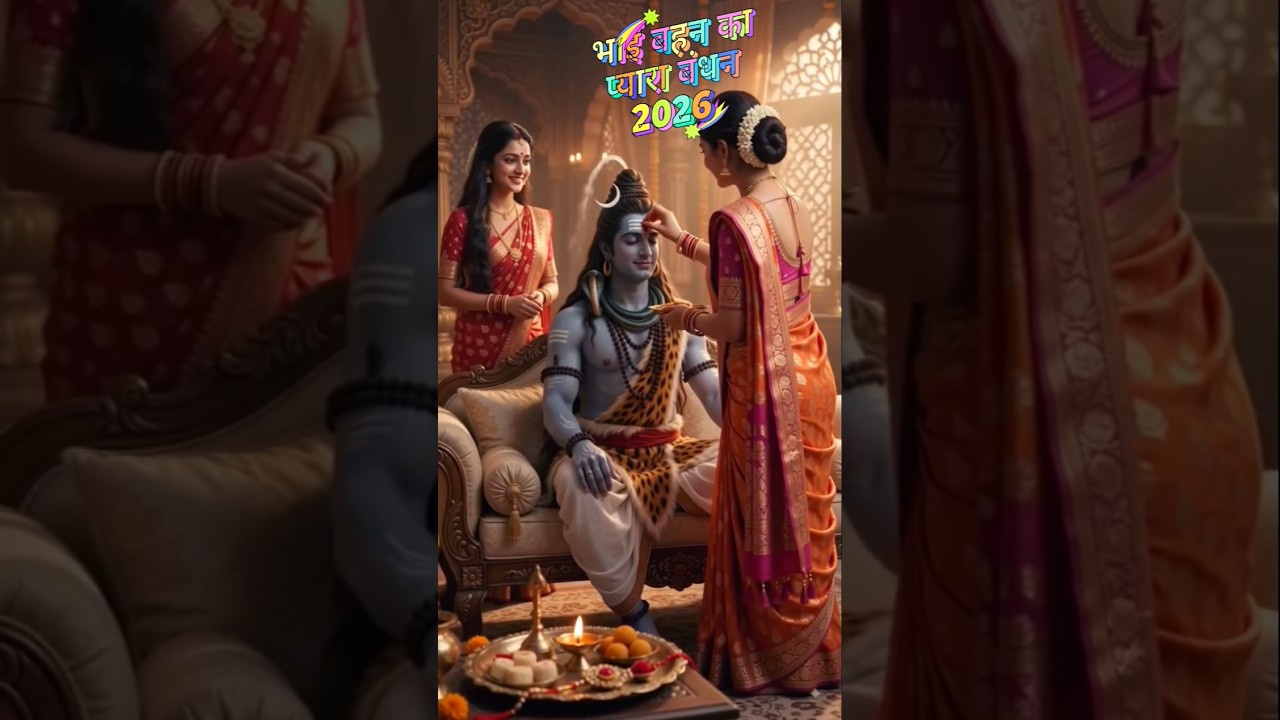 🕉शिव जी कादिया प्यार भरा रक्षाबंधन उपहार 2026 ❤️🙏 #sorts #Bhakti #ytshorts #rakshabandhan #Shivji🪔