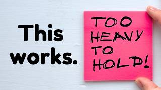 This Tiny Sticky Note Saved My Brain.