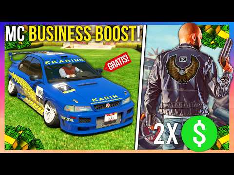 Neue Eventwoche in GTA 5! 2x$ auf MC Business mit Rabatt, Geld geschenkt & 2 gratis Autos!