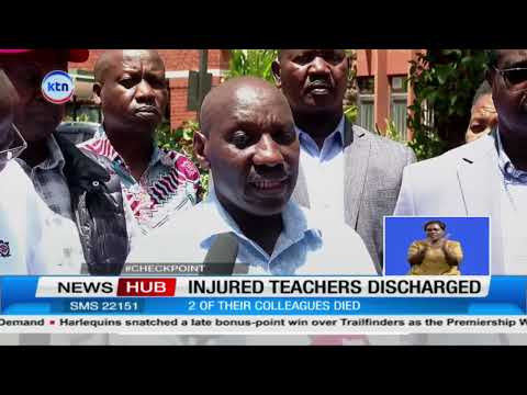 CS Ogamba visits teachers injured in tragic road accident