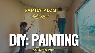 PAINTING DIY: Saving some Dime! Family Life In Canada Vlog: