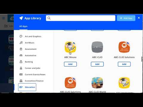 Classlink Tip 5 Adding Apps