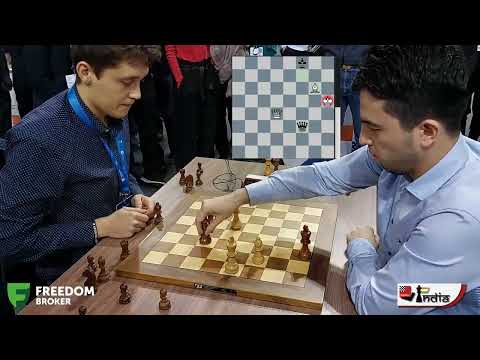 Is Capturing with Two Hands Allowed? Esipenko vs Vakhidov | World Blitz 2022