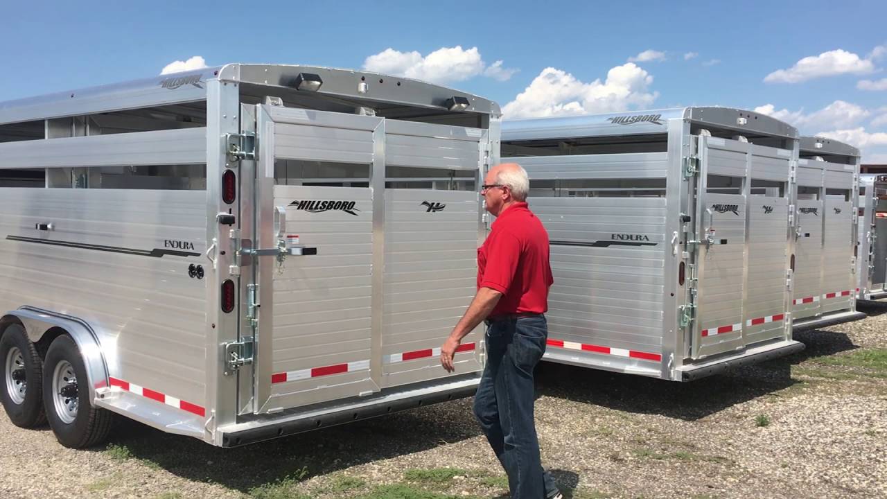 2002 Hillsboro Hillsboro 24' Stock Stock Trailers