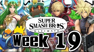 Smash Bros. Ultimate Update: Cloud, Shulk, Palutena, Green Greens, Mega Man & Menu Music - Week 19