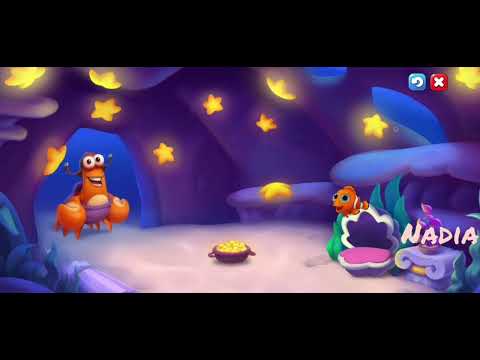 Fishdom Walkthrough Gameplay. Level 51, 52, 53, 54, 55, mini game 27, 28.