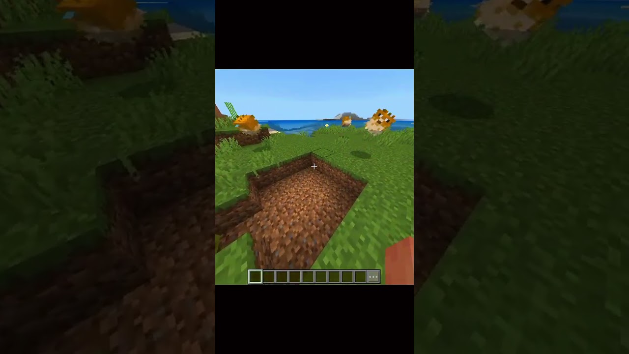 Puffer Fish Dancing 😂 #minecraft #shorts