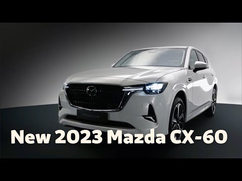 Thumbnail for 2023 Mazda CX 60 Plug in Hybrid Mid Size Crossover SUV Production In Japan by Rear-wheel drive, Plug-in hybrid, Toyota, SEAT, SUV, Mazda, PHEV, video, WiLL, Car, Vehicle, Van, Crossover SUV, vide