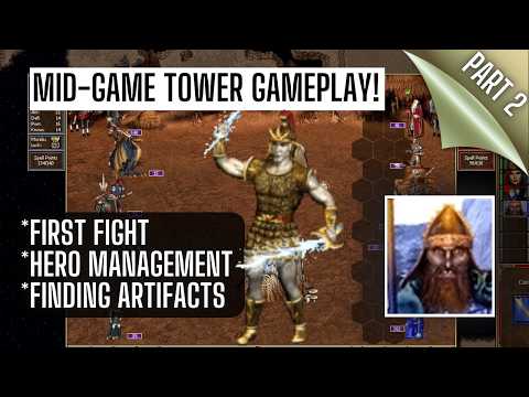 Heroes 3 Tower Walkthrough - HOTA Gameplay Part 2