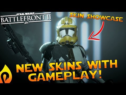 Star Wars Battlefront 2 - "New Clone Skins" With Gameplay!