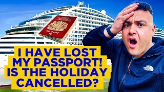 I LOST OUR PASSPORTS! | MSC World Europa