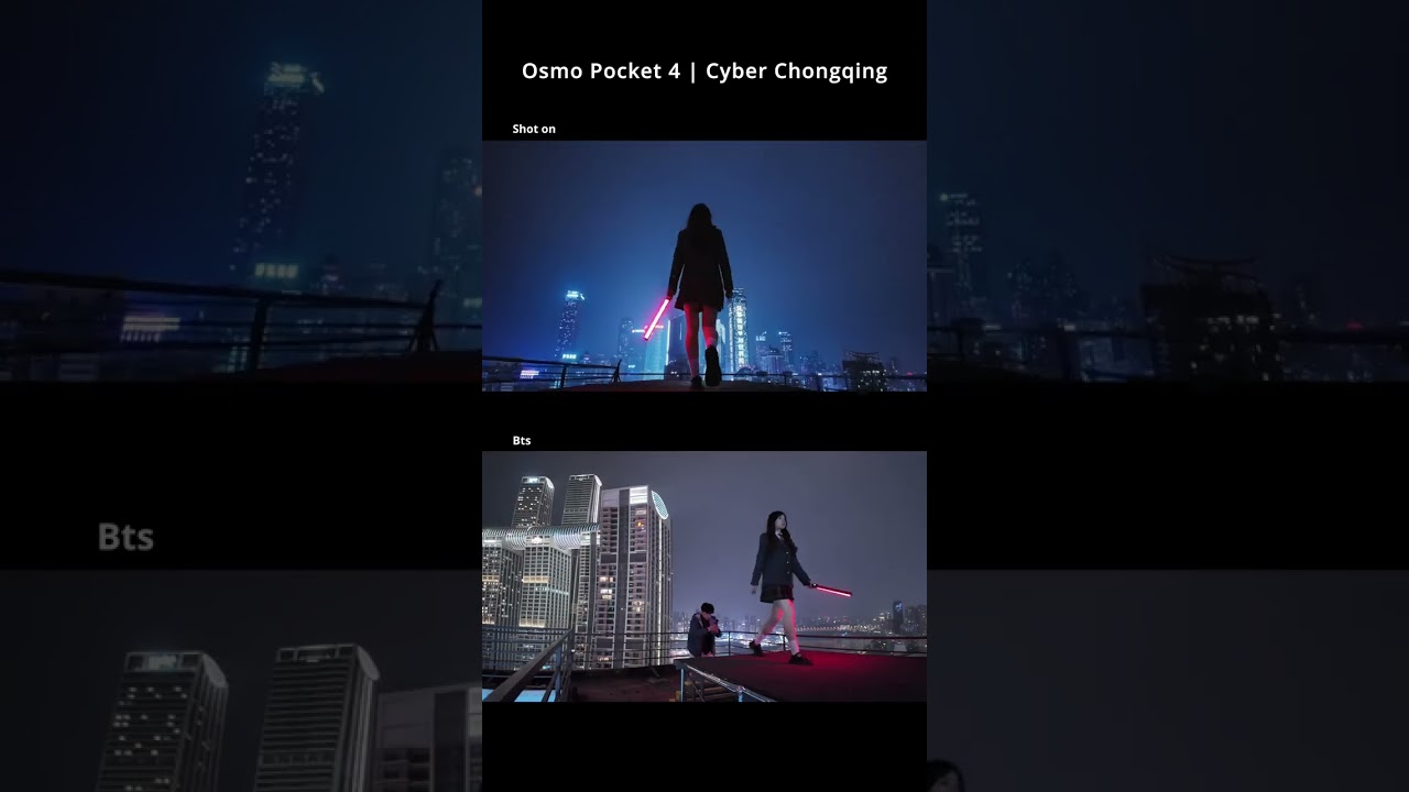 Filming Cyber City in Your Pocket | DJI Osmo Pocket 4