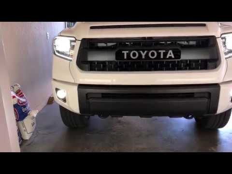 2018 Tundra Headlights LED DRL in Non-LED 2014-2017 Models [Harness Installation]
