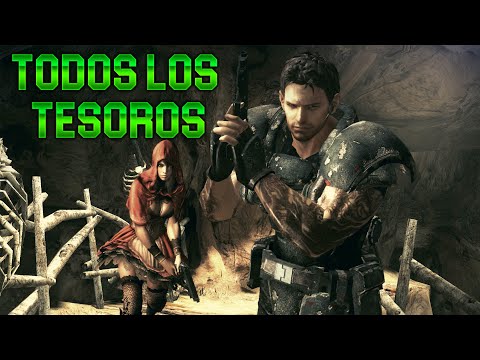 Resident Evil 5 | Todos Los Tesoros | 50/50 | Corazon de Africa