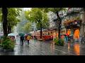 Zurich Switzerland Rainy Walk Under Umbrella Most Beautiful Places That Take Your Breath Away