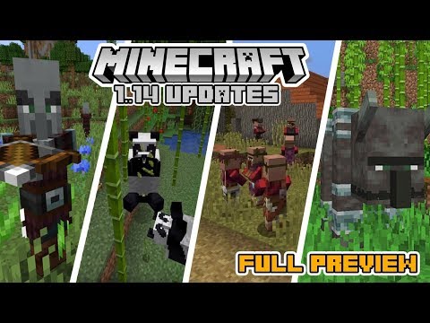 Minecraft 1.14 News : Village & Pillage Update! Panda's 