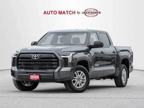 2025 Toyota Tundra 4x4 Crewmax SR in Gray for sale at Jackson's Toyota in Barrie, ON