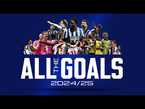 EVERY West Bromwich Albion goal from the 2024/25 campaign! ⚽️