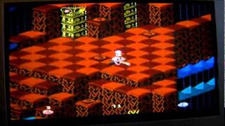 Snake Rattle and Roll & A Boy and his Blob gameplay.