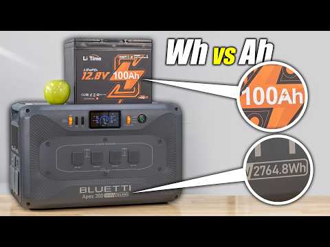 Watt Hours vs Amp Hours Explained! - What's The Difference?