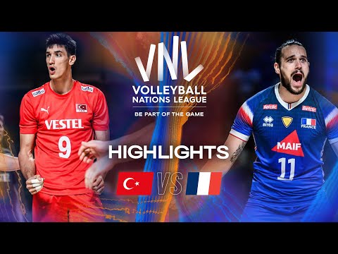 Türkiye 🇹🇷 vs. France 🇫🇷 - Highlights | Week 2 | Men's VNL 2025
