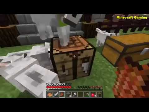 Minecraft XMAS COW CHALLENGE GAMES - Lucky Block Mod - Modded Mini-Game
