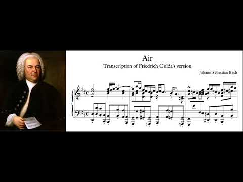 Bach - "Air" from Suite in D major as played by Friedrich Gulda