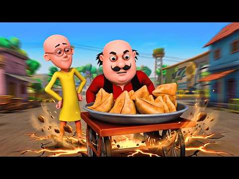 Motu Bana samosa chor! | Motu patlu | Toonasur