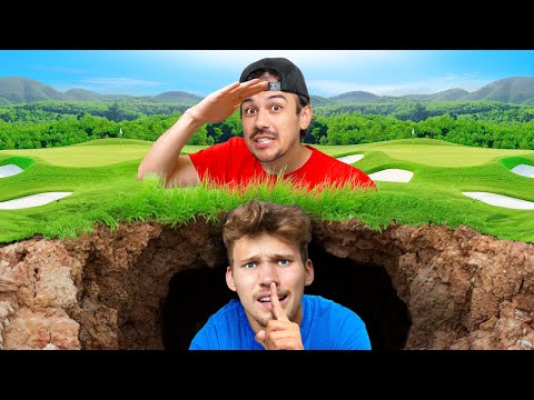 EXTREME HIDE & SEEK In World's BIGGEST Golf Course!