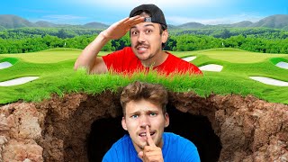 EXTREME HIDE & SEEK In World's BIGGEST Golf Course!