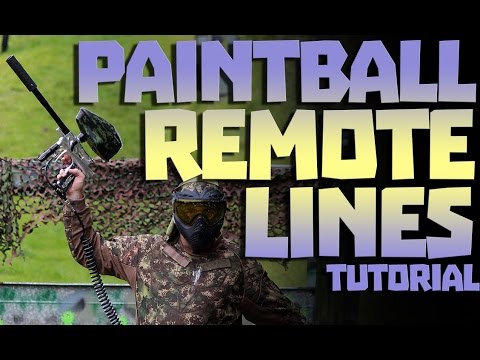 Paintball Remote Lines Tutorial
