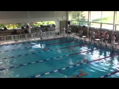100 m nage libre Saint Ghislain 25 avril 2015