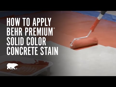 Behr Solid Concrete Stain