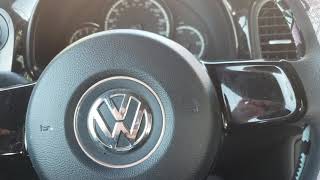 How to get key out of ignition in a VW (beetle, or any VW)