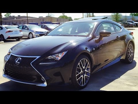 2015 Lexus RC 350 F Sport Ful Review, Start Up, Exhaust