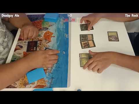 Premodern: Deadguy Ale vs The Rock // Liga Premodern Alicante 2022 Ronda 1 Jornada 20