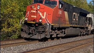 2 cn freight trains in Kingston Ontario