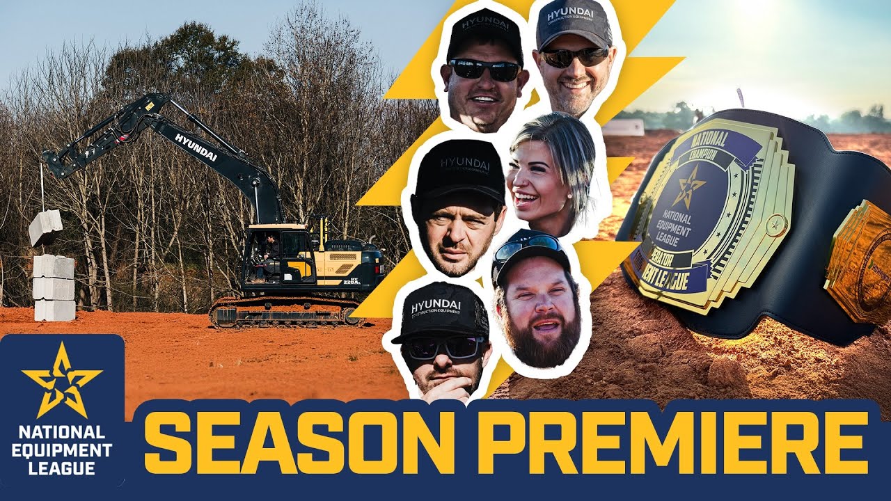 The National Equipment League -- Heavy Equipment Operation as a Professional Sport -- Launches Season Two