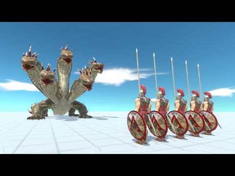 NEW HYDRA vs 5x EVERY UNIT - Animal Revolt Battle Simulator